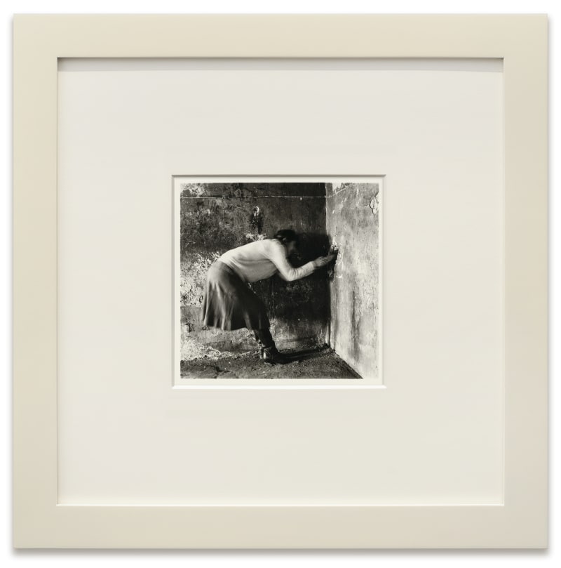 Francesca Woodman Untitled, Rome, Italy, 1977-1978 Vintage gelatin silver print Image: 3 7/8 x 3 7/8 in. (9.7 x 9.7...