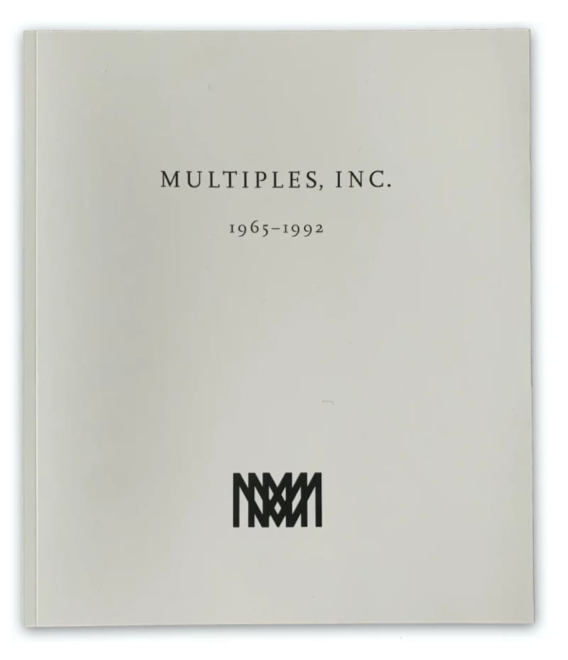 Multiples, Inc. 1965-1992 Edited and written by Dieter Schwarz, 2021Marian Goodman Gallery and Verlag der Buchhandlung Walther und Franz König...