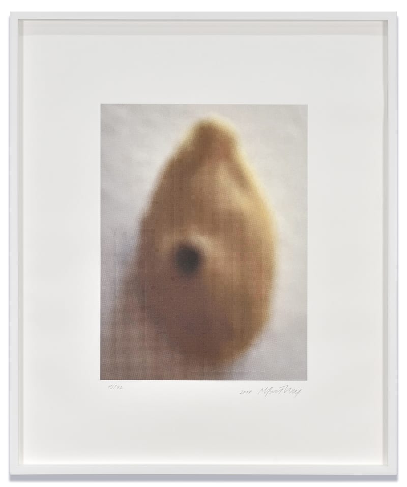 Mirosław Bałka The Seed, 2019 Pigment print / serigraphy 160gr Academia paper 59.6 X 49.3 cm Framed 61.5 X 51.4...