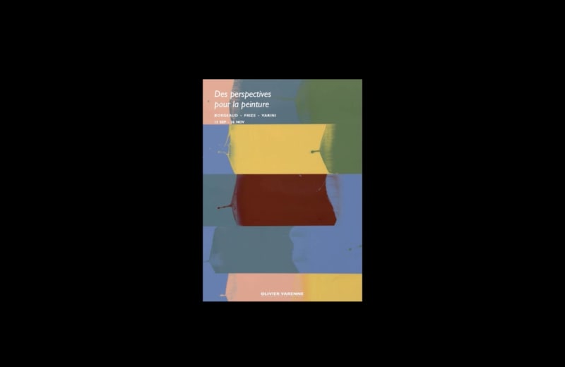 Des Perspectives pour la peinture: Conversation between Jean-Hubert Martin, Felice Varini and Bernard Borgeaud