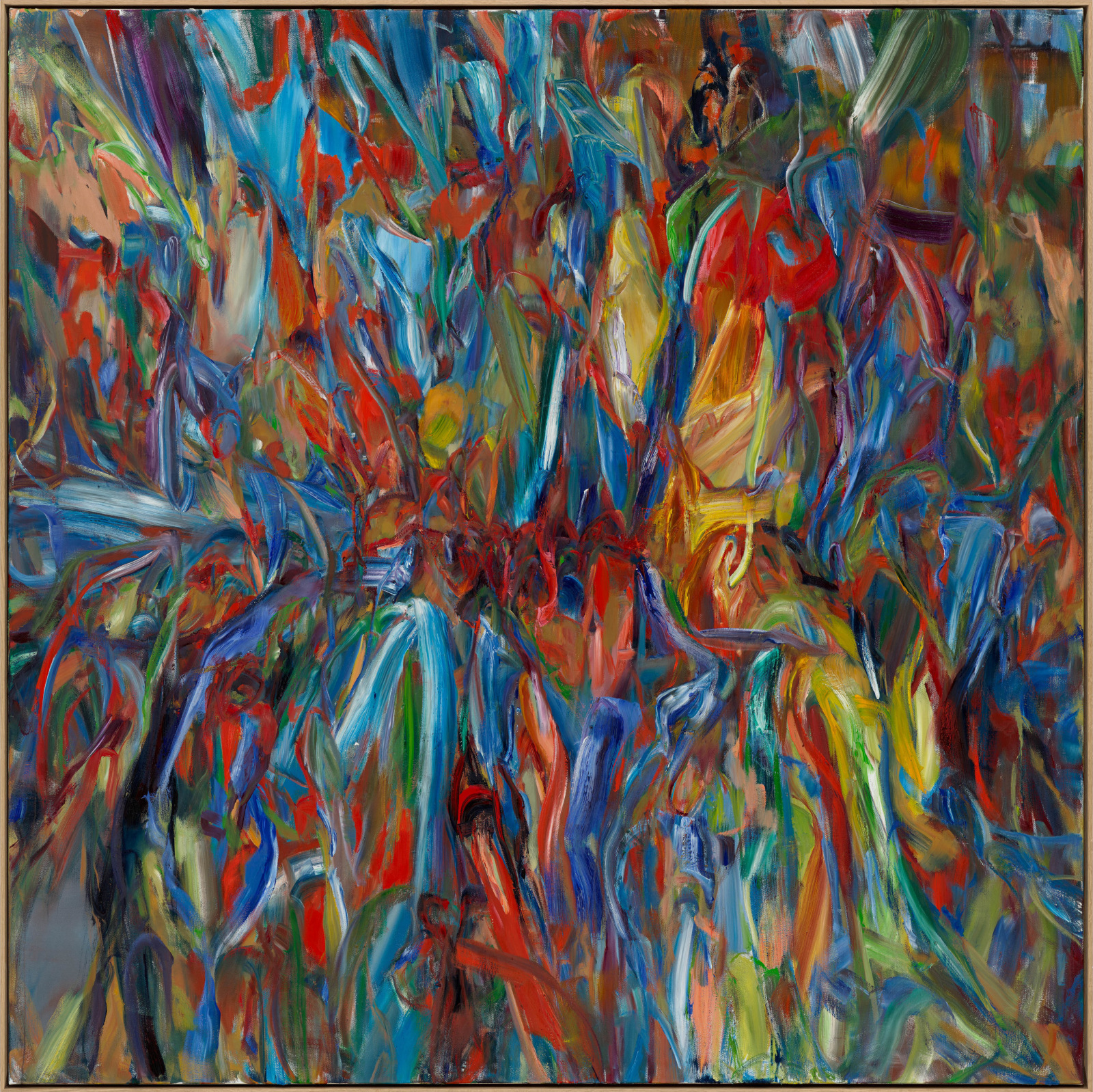 Sabine Moritz Kamchatka III2022 Oil on canvas Framed: 203.5 x 203.5 cm 80 1/8 x 80 1/8 in Unframed: 200...