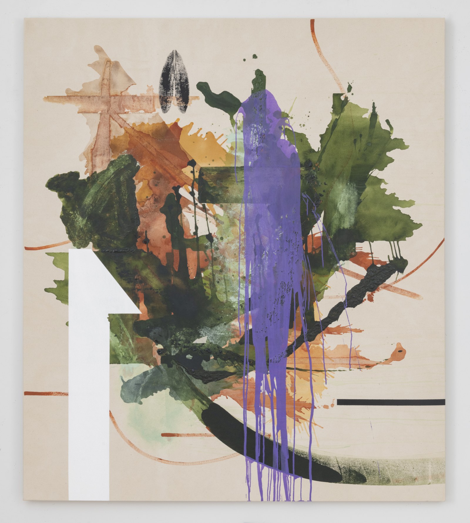 Elizabeth Neel, Flitted Seed, 2019