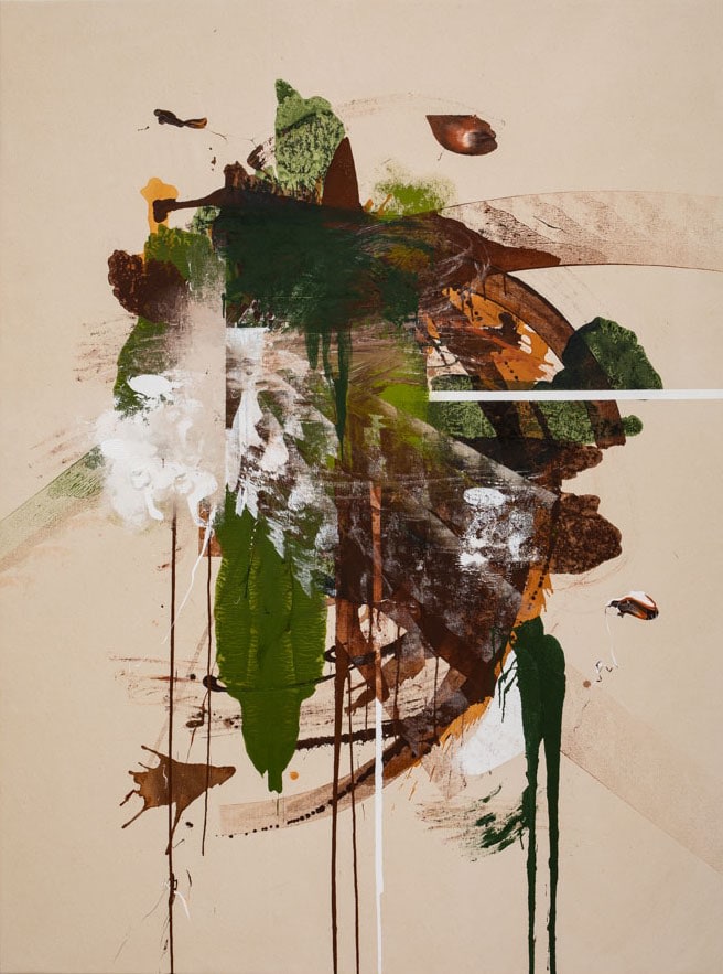 Elizabeth Neel Things About April2023 Acrylic on canvas 198.1 x 147.3 cm