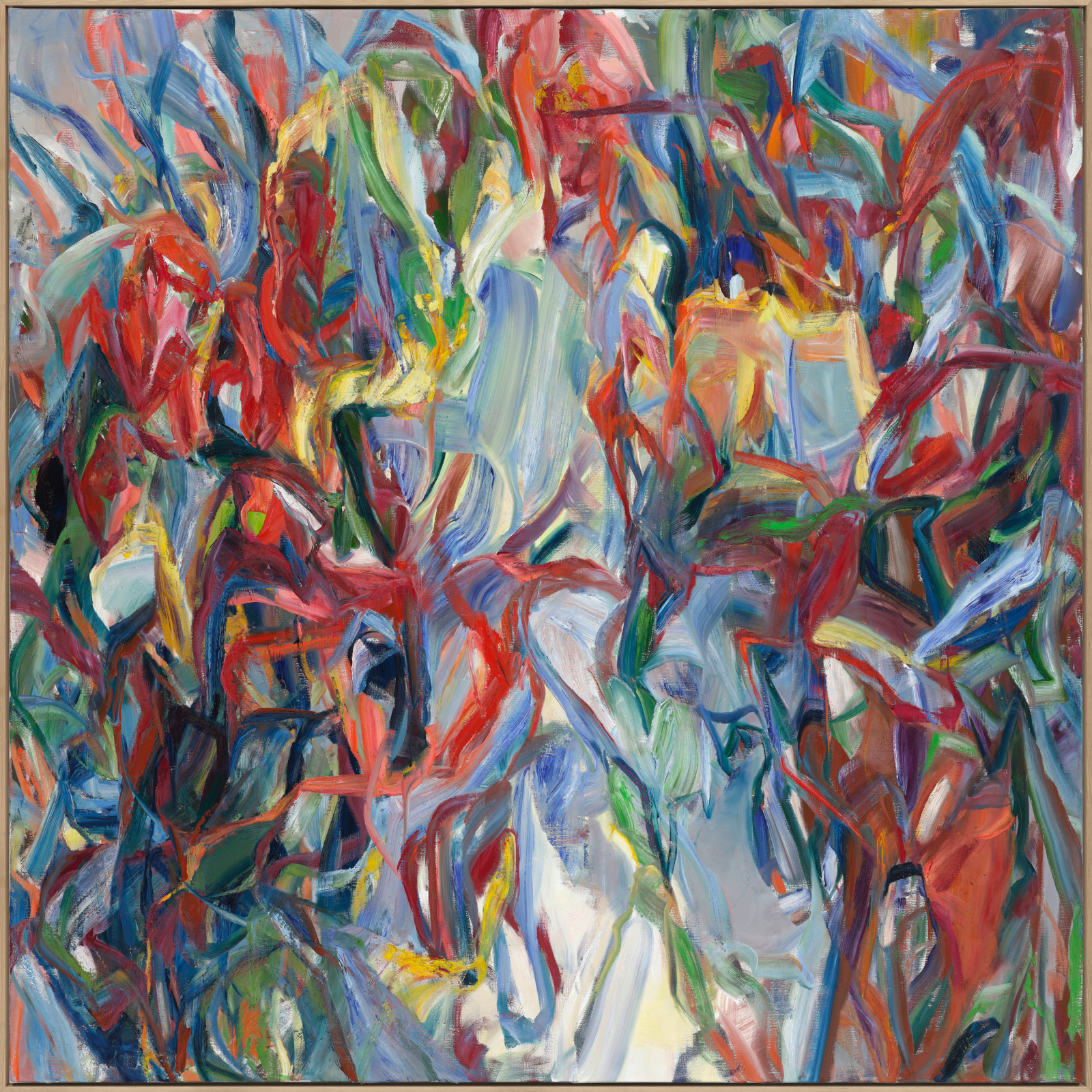 Sabine Moritz Columbus2025 Oil on canvas Unframed: 200 x 200 cm 78 3/4 x 78 3/4 in Framed: 204 x...