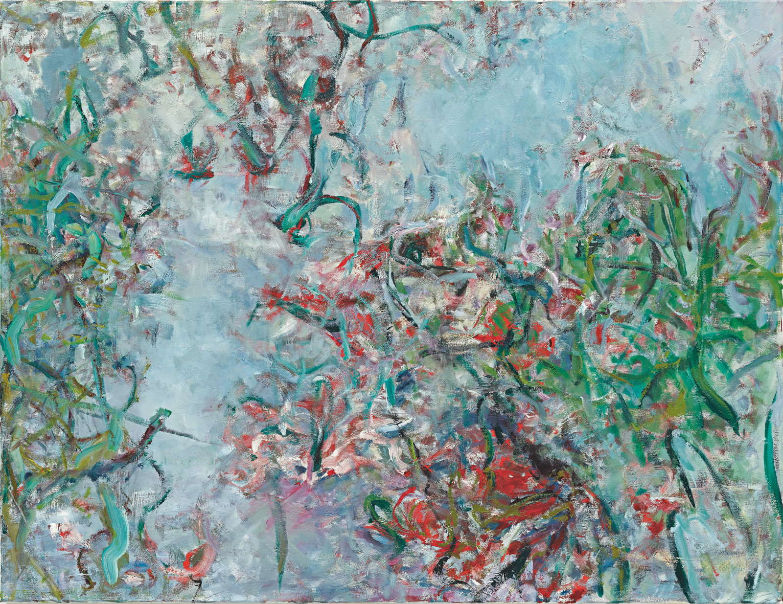 Sabine Moritz Heaven2015 Oil on canvas Unframed: 101 x 131 cm 39 3/4 x 51 5/8 in