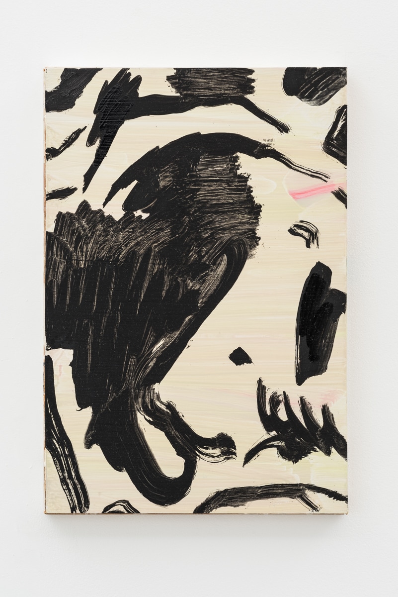 Mary Ramsden We Are Volcanoes2013 - 2017 Oil on board 44 x 30 cm