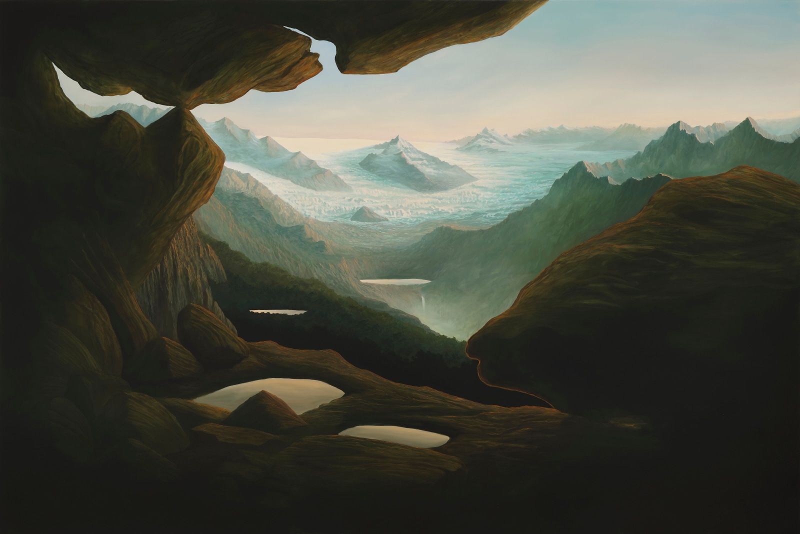 Sholto Blissett, The White Heat of Cold Water - Cavity, 2025