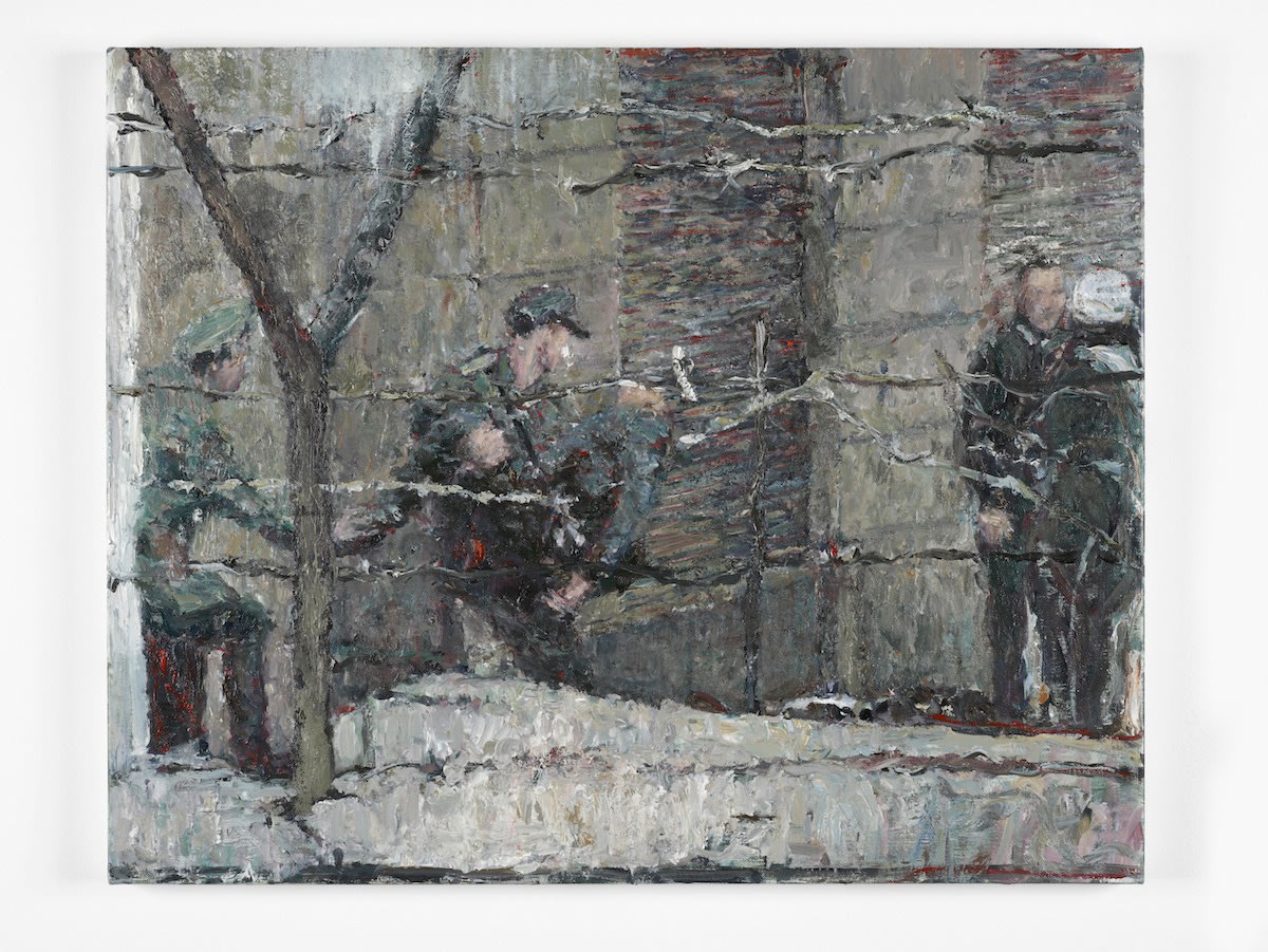 Sabine Moritz Dying II2013 Oil on canvas 58 x 71 cm