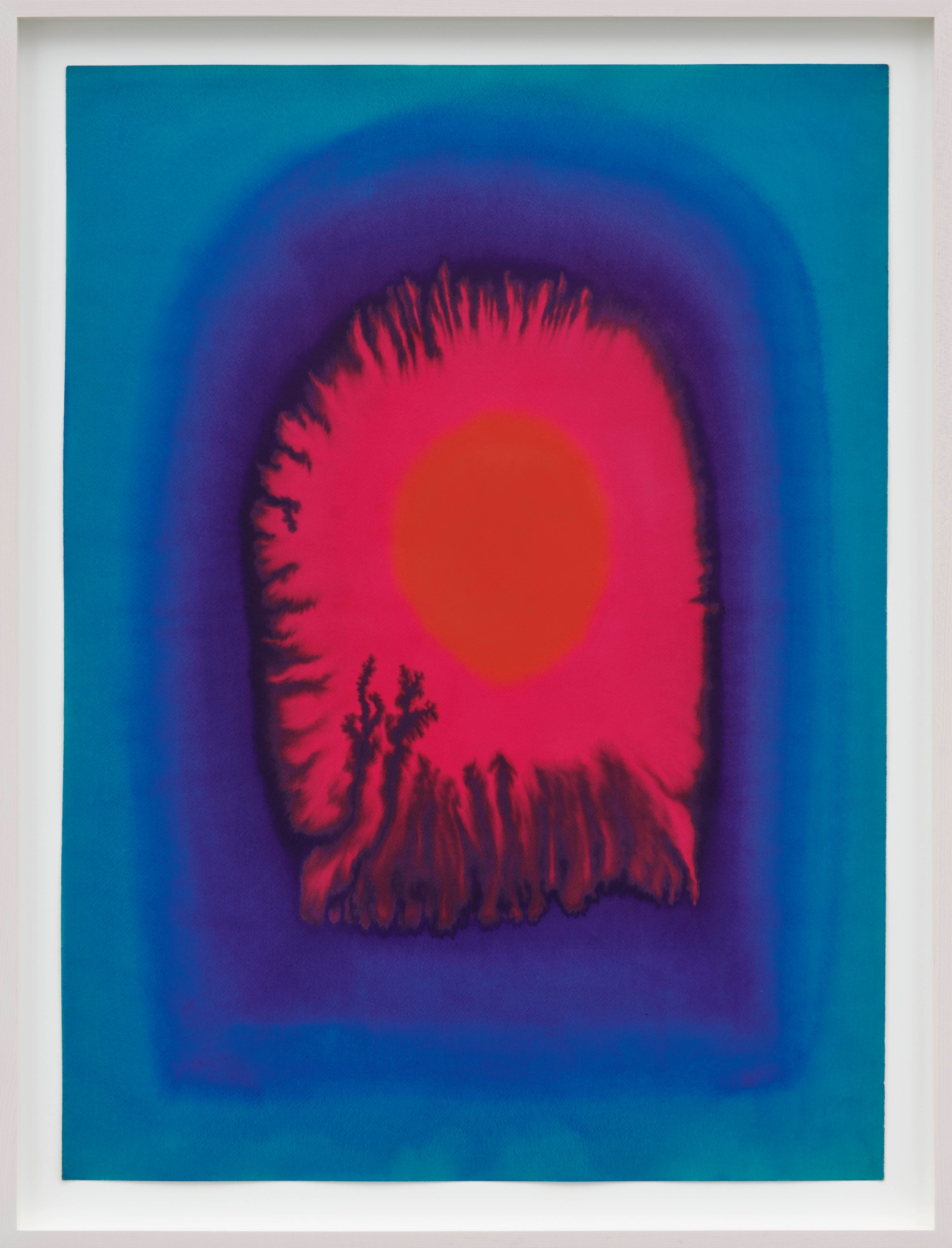 Prafulla Mohanti Moksha1982 Watercolour on paper Unframed: 76 x 54 cm 29 7/8 x 21 1/4 in Framed: 84.4 x...