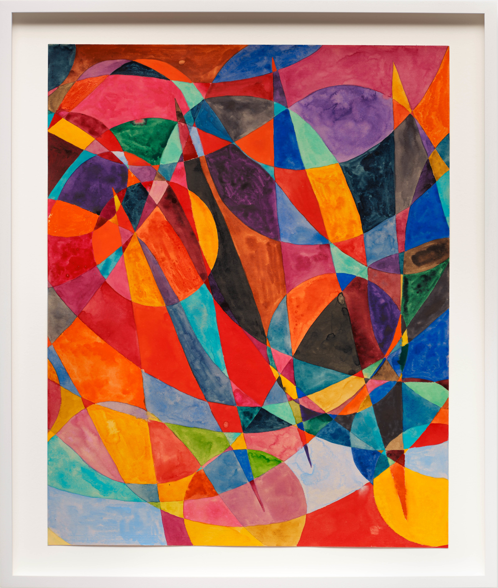 Ulla von Brandenburg Things are Thoughts 22024 Japanese ink on paper Unframed: 50 x 40 cm 19 3/4 x 15...