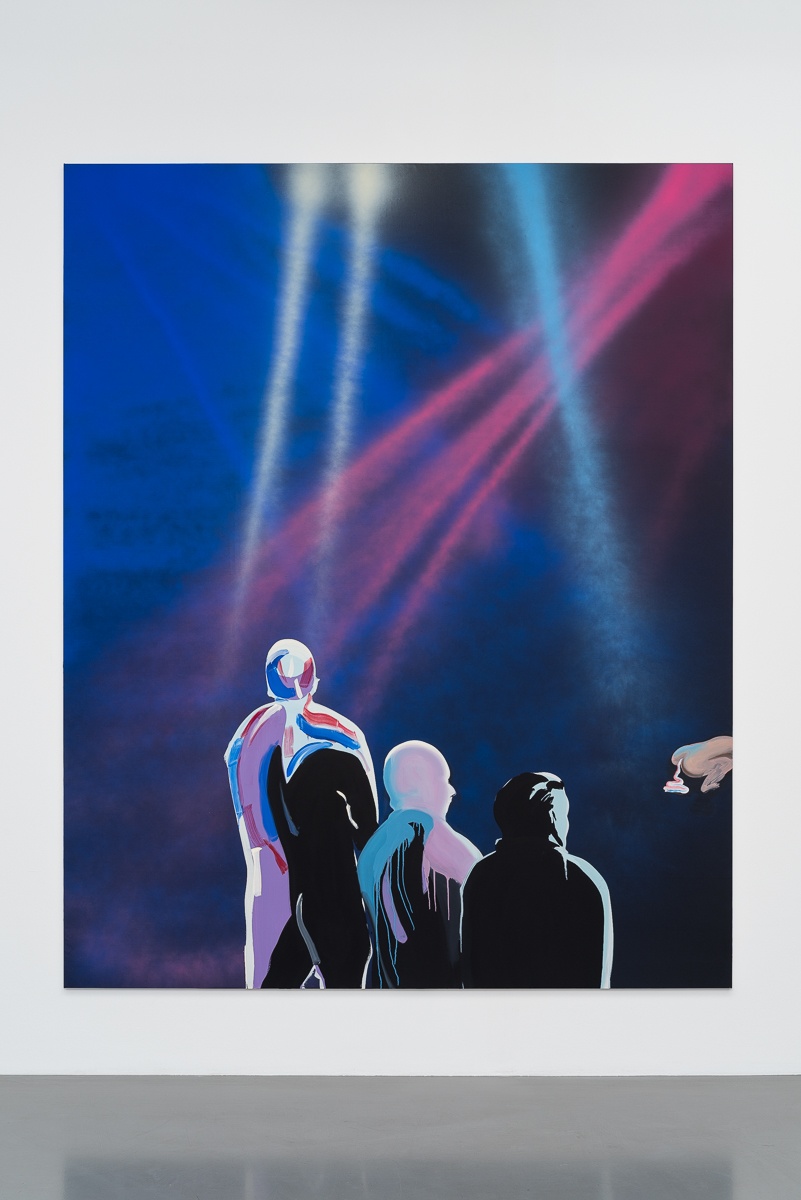 Tala Madani Shitty disco II2016 Oil on linen 249 x 229 cm 98 x 80 in