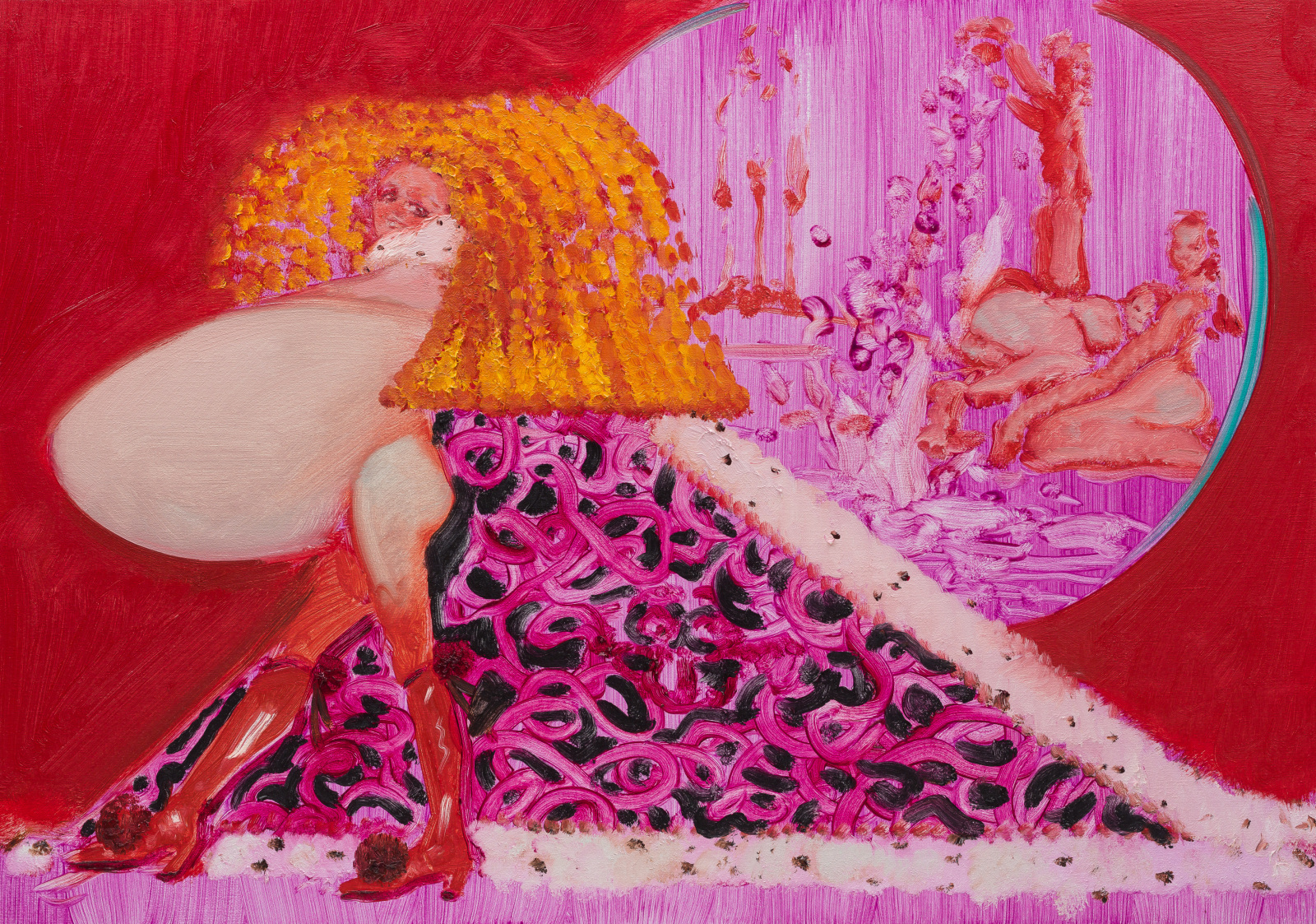 Sofia Mitsola Baby Ghislaine2023 Oil on canvas60 x 85 cm