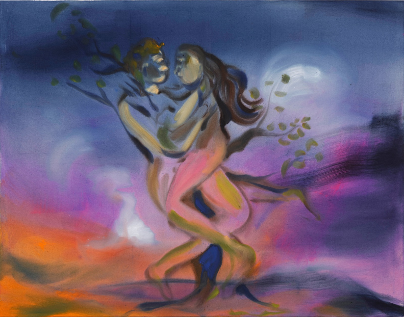 Sophie von Hellermann Dreams2025 Acrylic on canvas 180 x 230 cm 70 7/8 x 90 1/2 in