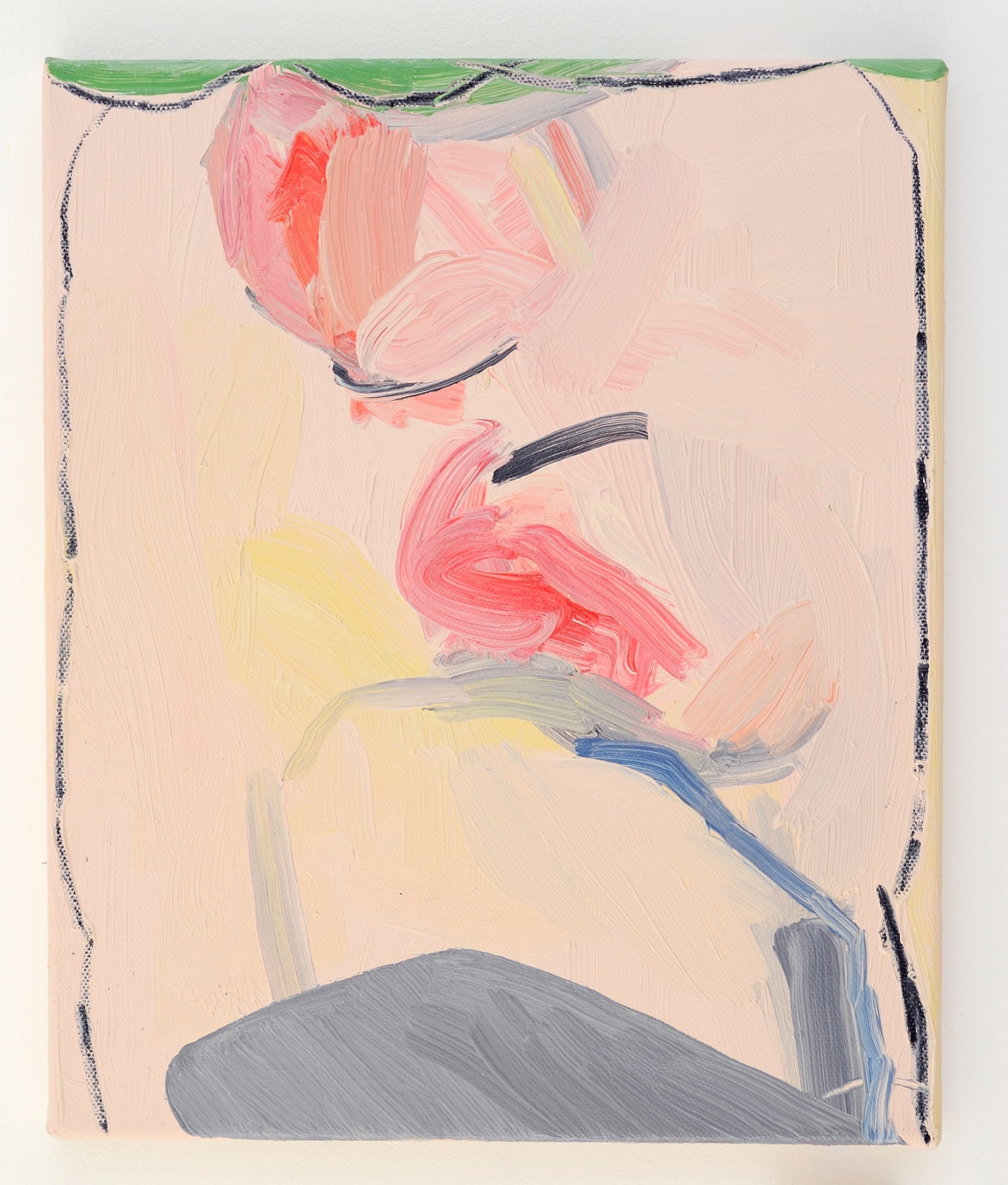 Mary Ramsden Untitled2009 Oil on canvas 31 x 25.5 cm