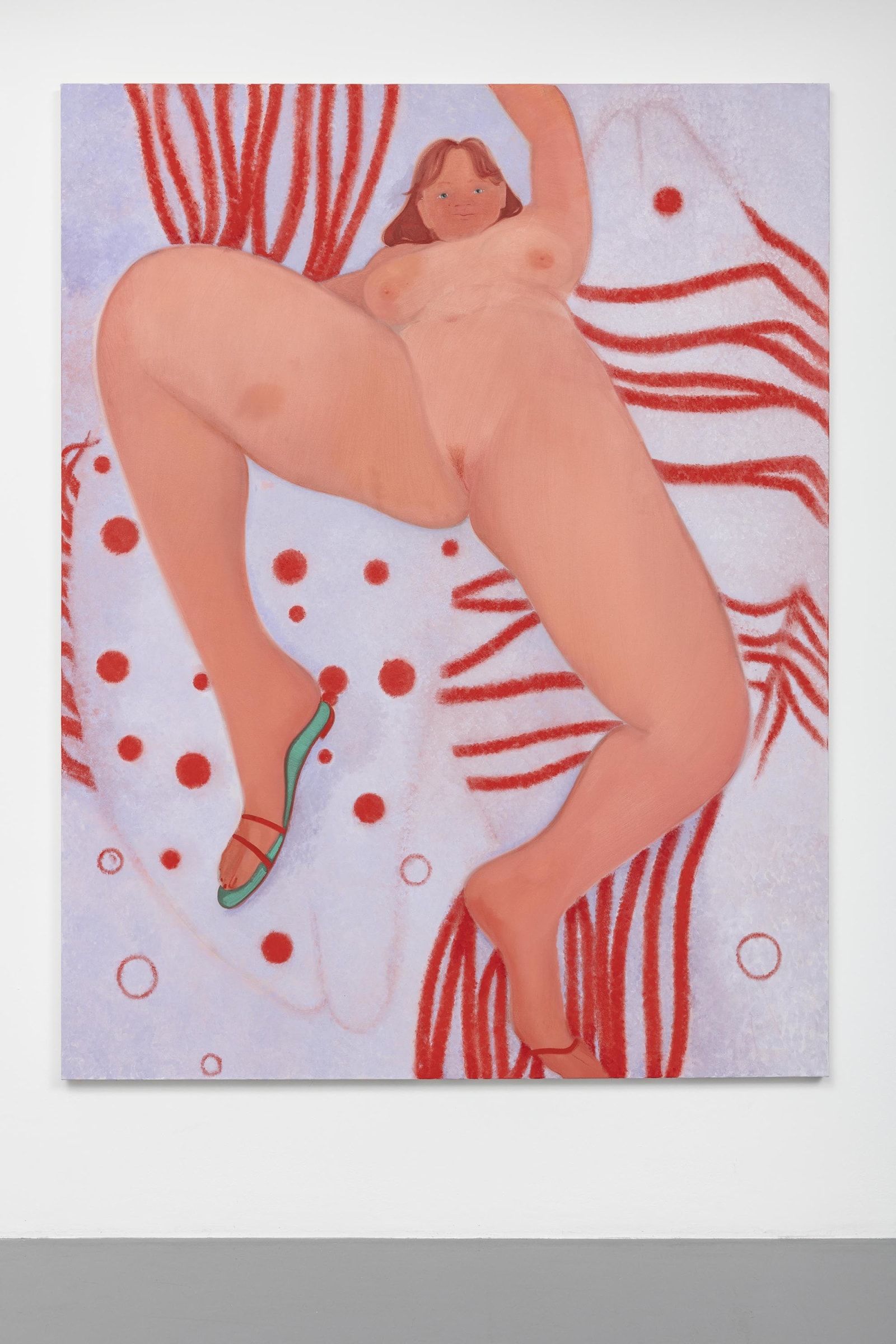 Sofia Mitsola Soft2020 Oil on canvas 220 x 170 cm 86 5/8 x 66 7/8 in