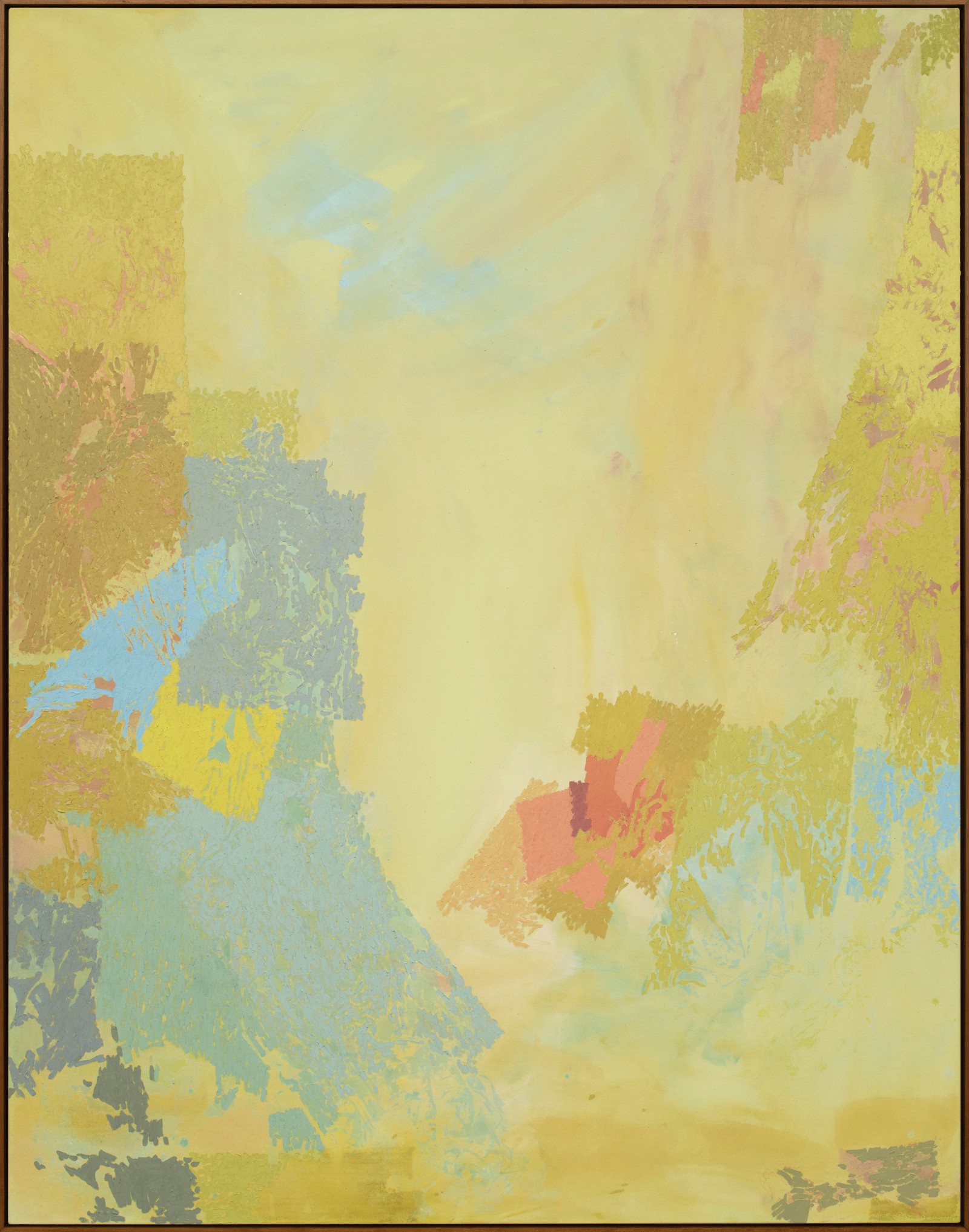 Mary Ramsden Gnarly Realm2024 Oil on canvas Unframed: 230 x 180 cm 90 1/2 x 70 7/8 in Framed: 233.4...