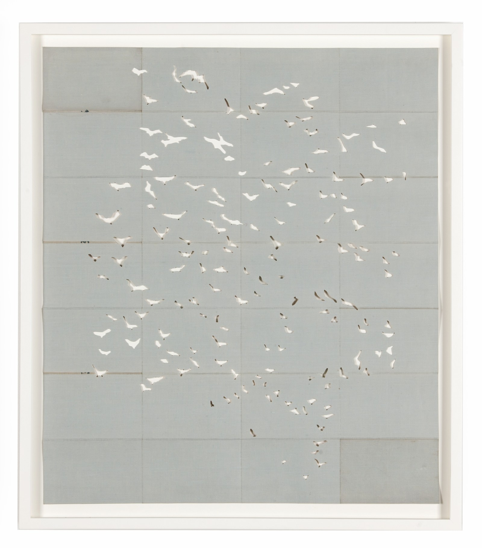 Ulla von Brandenburg Fleder maeuse [Bats]2012 Paper cutout 74 x 64.5 cm 29 1/8 x 25 3/8 in