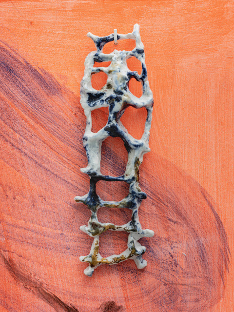 Sophie von Hellermann The Ladder of Life2020 Ceramic 27.4 x 9 x 1.1 cm 10 3/4 x 3 1/2 x...