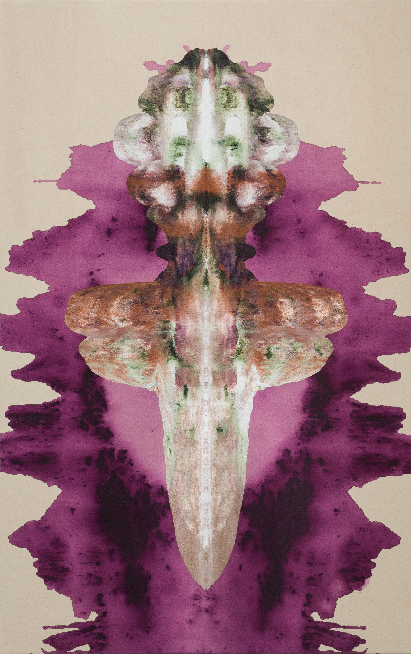 Elizabeth Neel, First Man in Situ, 2016