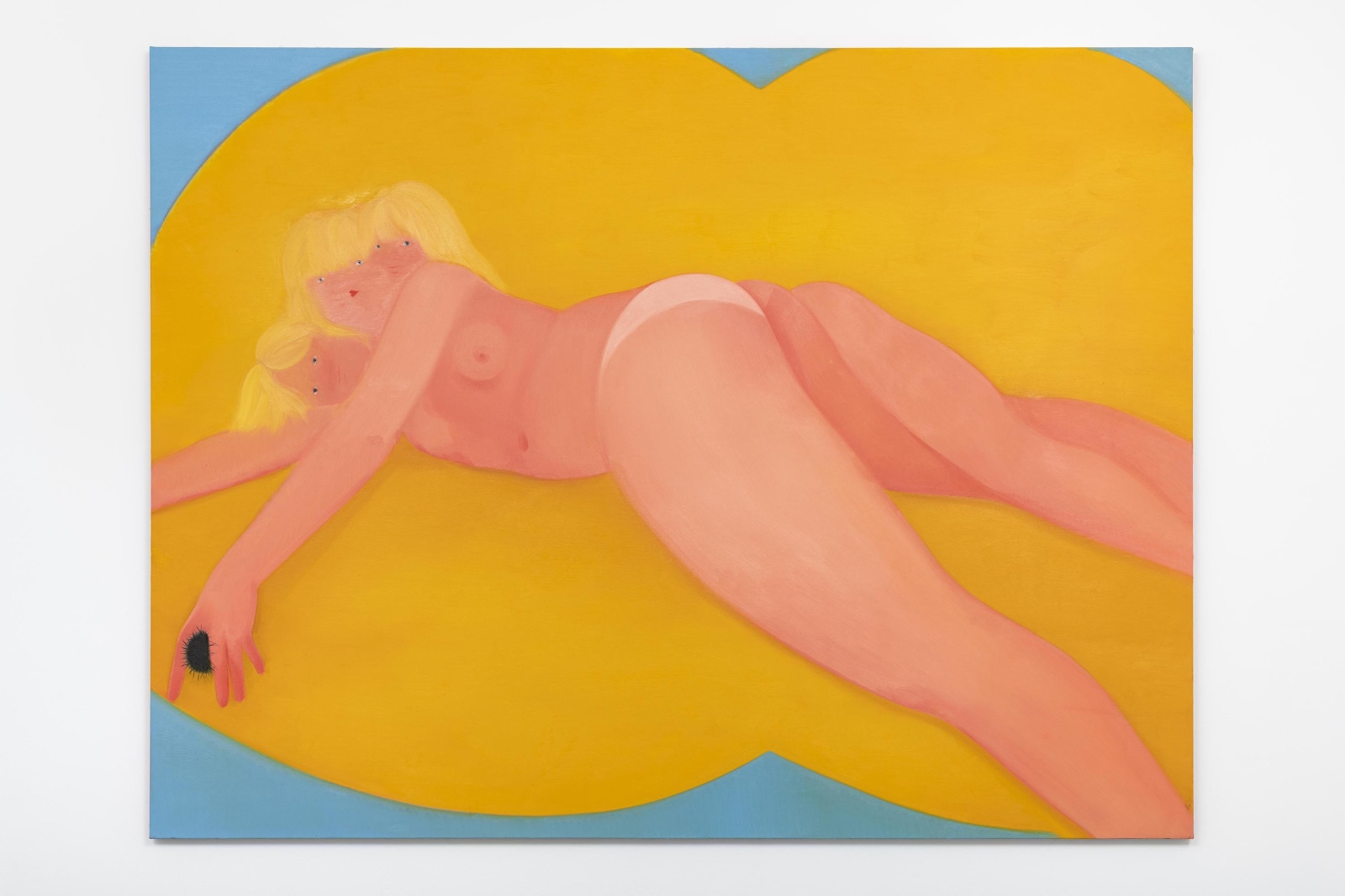 Sofia Mitsola The Urchin Cruncher2020 Oil on canvas 190 x 250 cm 74 3/4 x 98 3/8 in