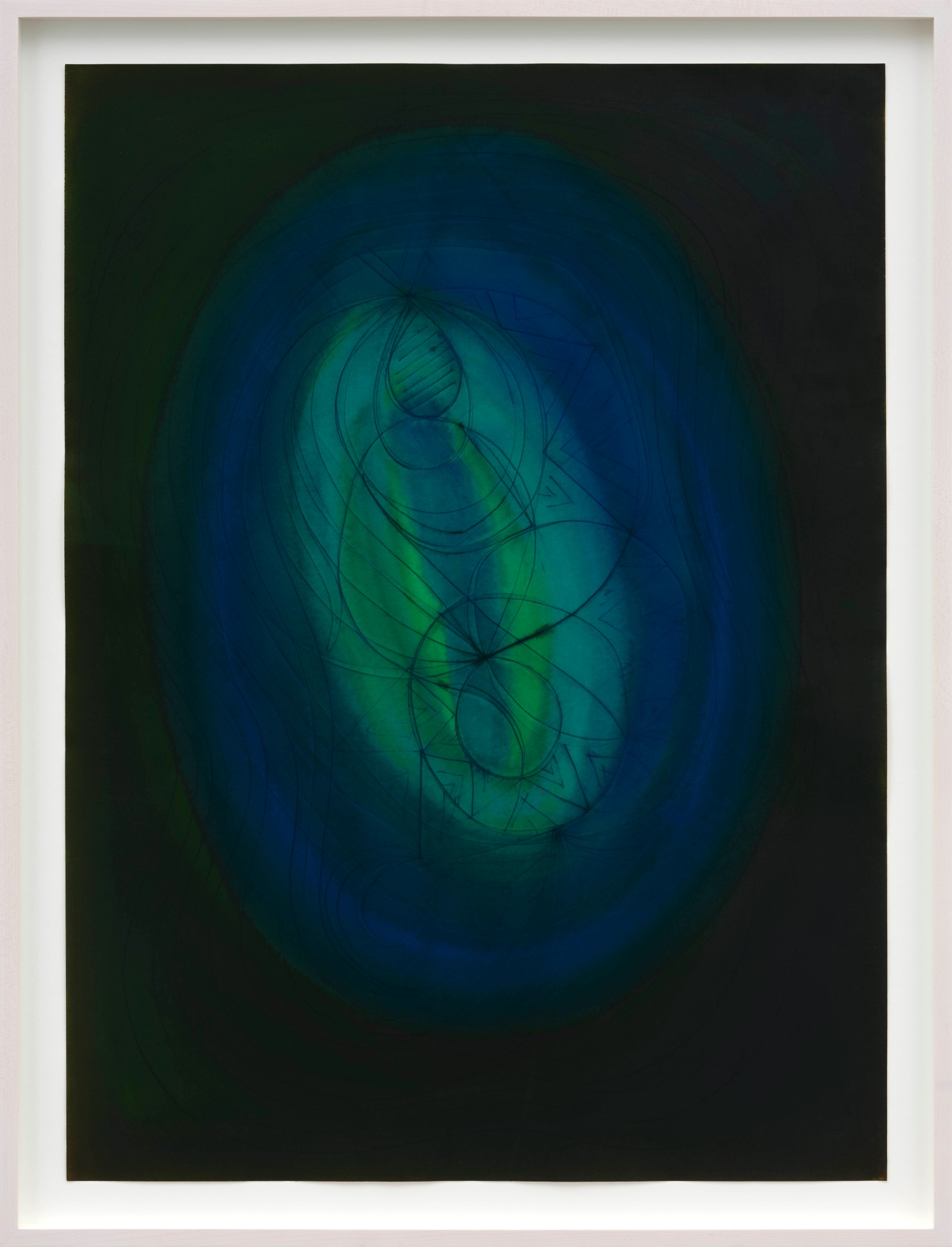 Prafulla Mohanti Basant1989 Watercolour on paper Unframed: 76 x 54 cm 29 7/8 x 21 1/4 in Framed: 84.4 x...