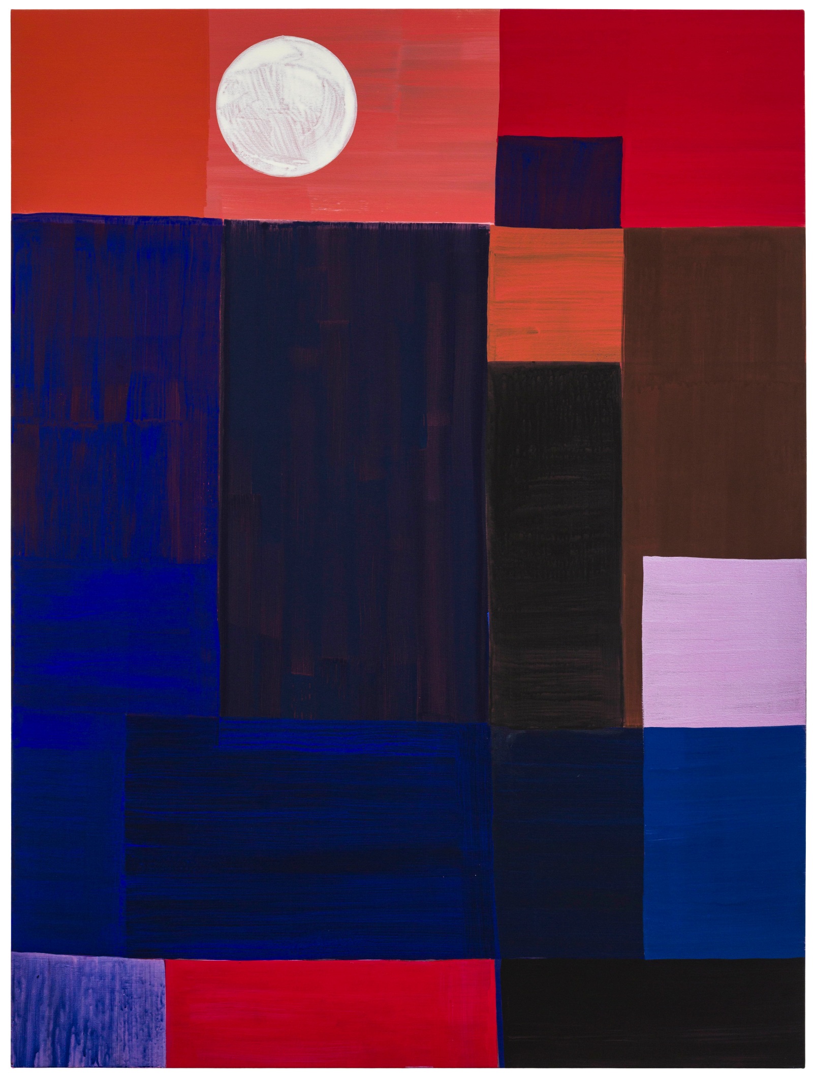 Sojourner Truth Parsons Night sky II2024 Acrylic on canvas 142.2 x 104.1 x 3.8 cm 56 x 41 x 1...