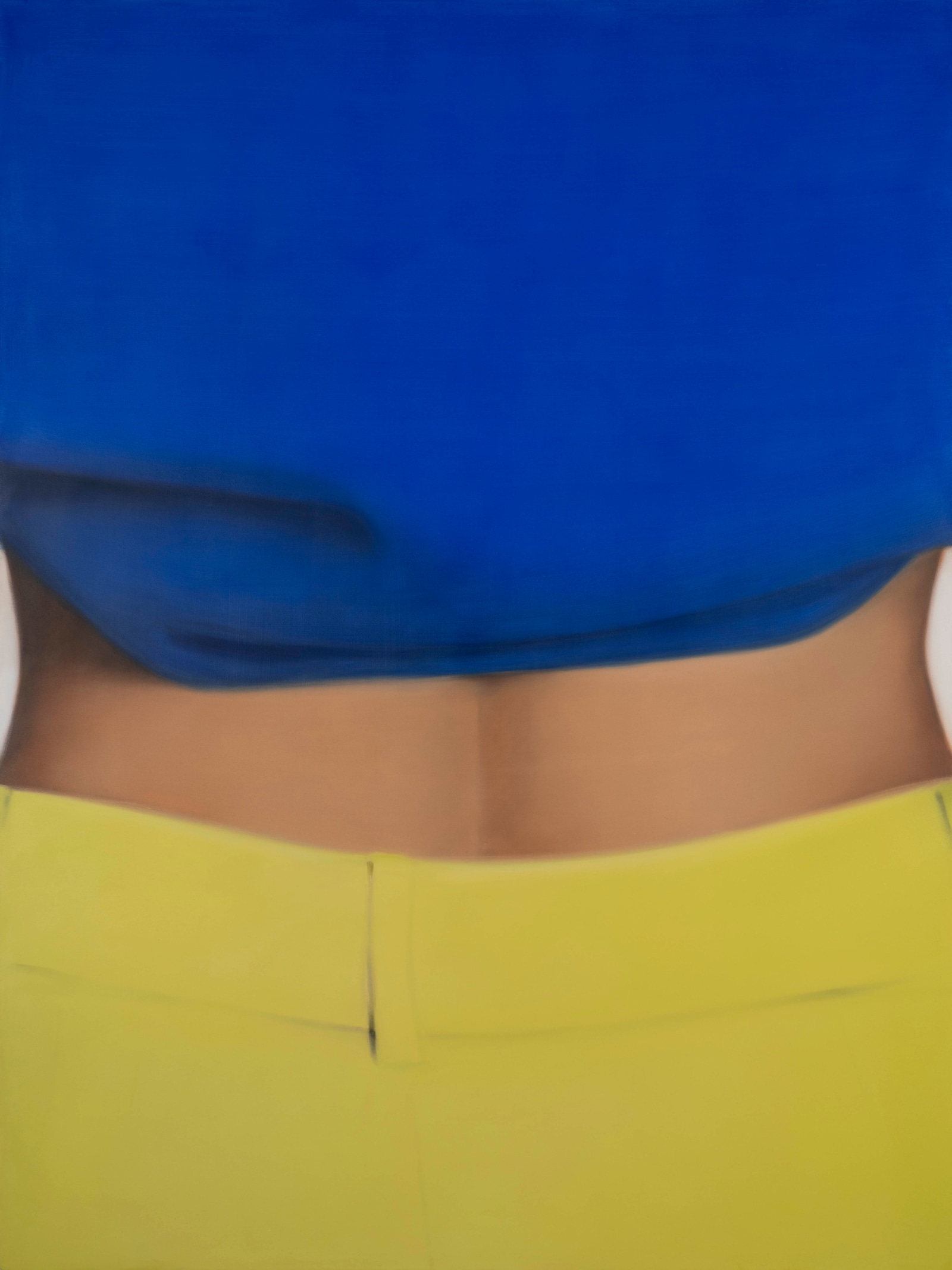 Alexis Ralaivao La géométrie du hasard2025 Oil on canvas 200 x 150 x 4.5 cm 78 3/4 x 59 x...