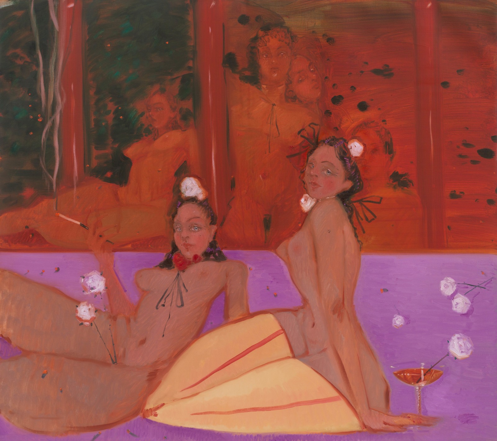 Sofia Mitsola, Six Baigneuses, 2024