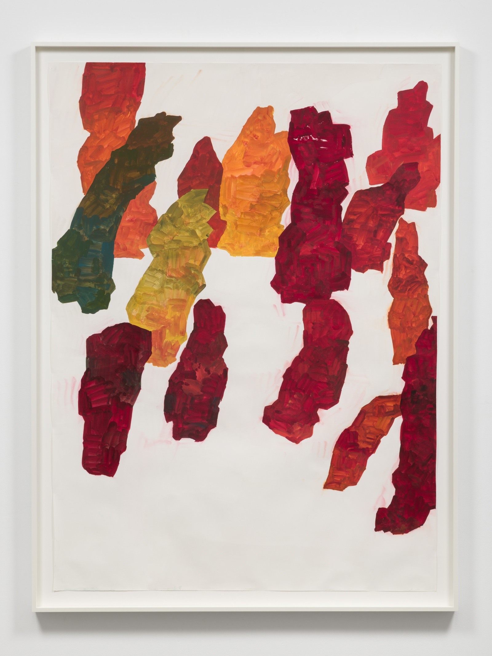 Koo Jeong A Flu2013 Watercolour on paper Unframed: 150.5 x 110 cm 59 1/4 x 43 1/4 in Framed: 161...