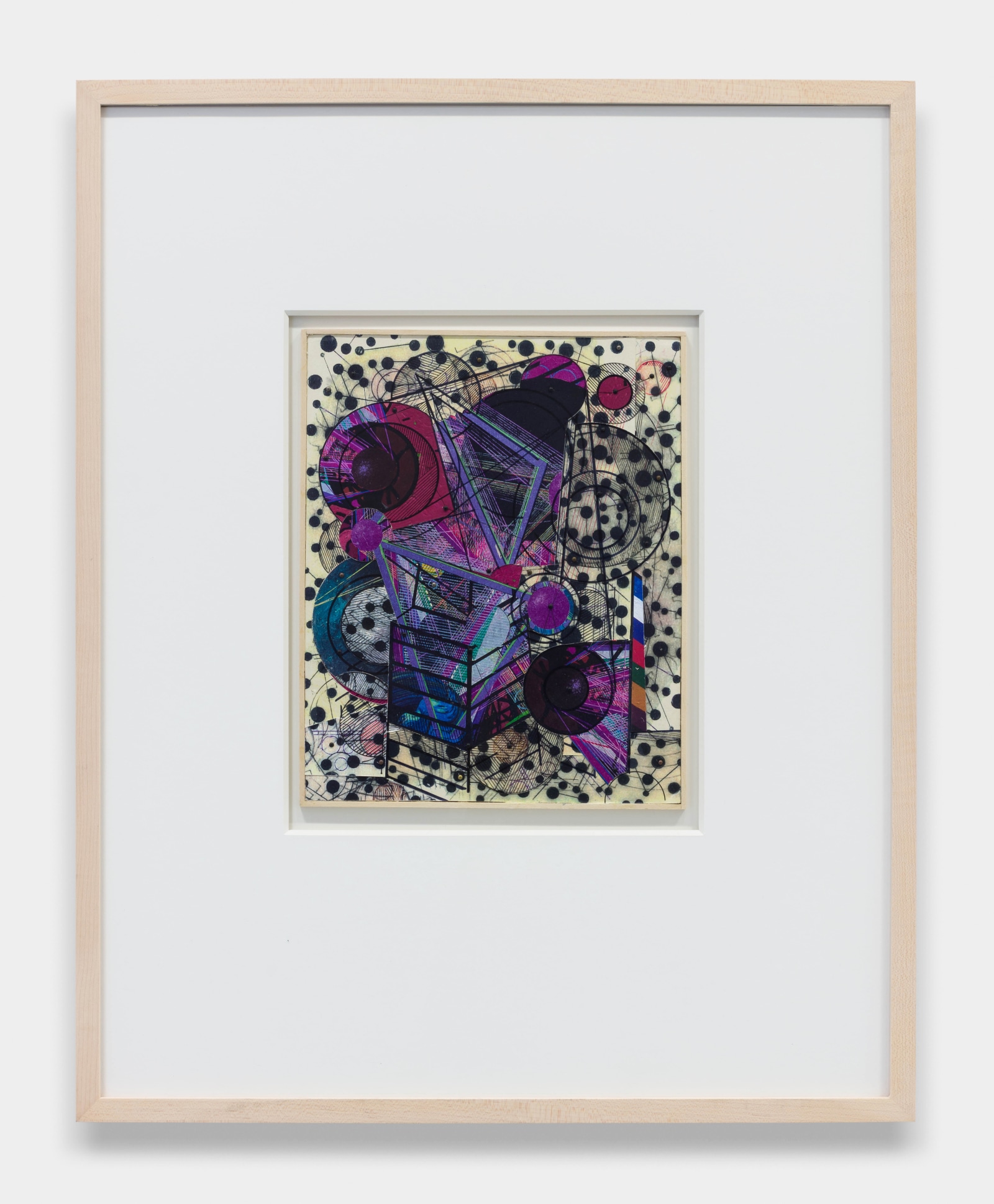 Robert Reed Le Relais du Postillon, Florence Room 2012 - Untitled2012 Watercolour, colour pencil, and electrostatic printing on paper collage...