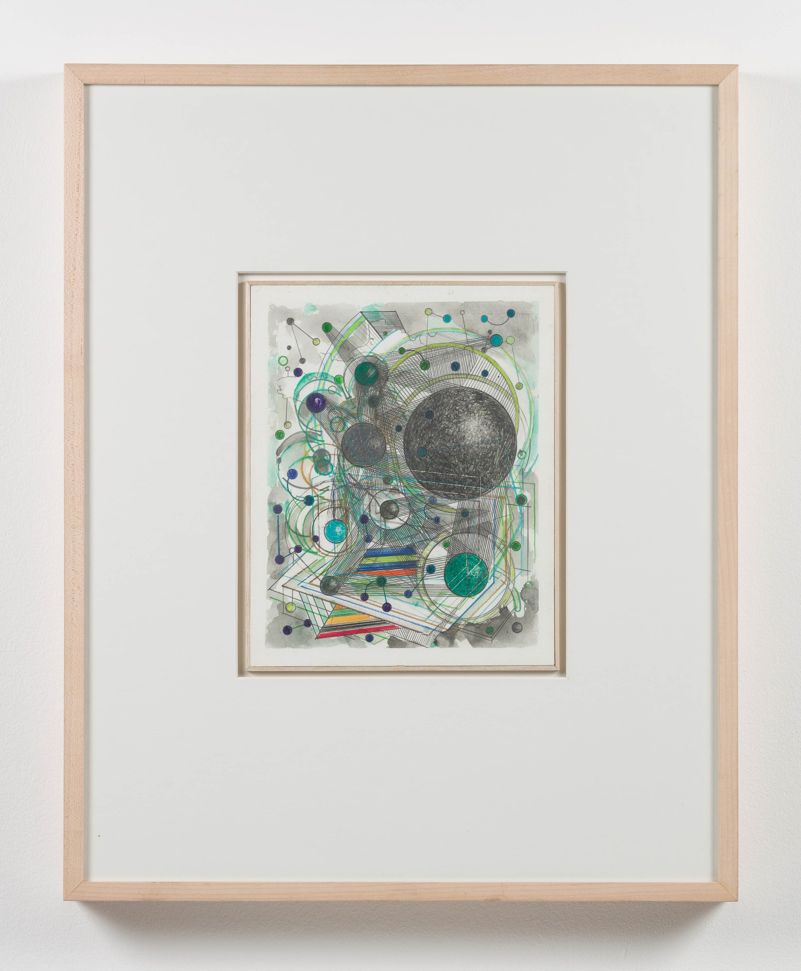 Robert Reed Le Relais du Postillon Playground Green2003 Watercolour, graphite, and colour pencil on paper Unframed: 31.8 x 24.1 cm...