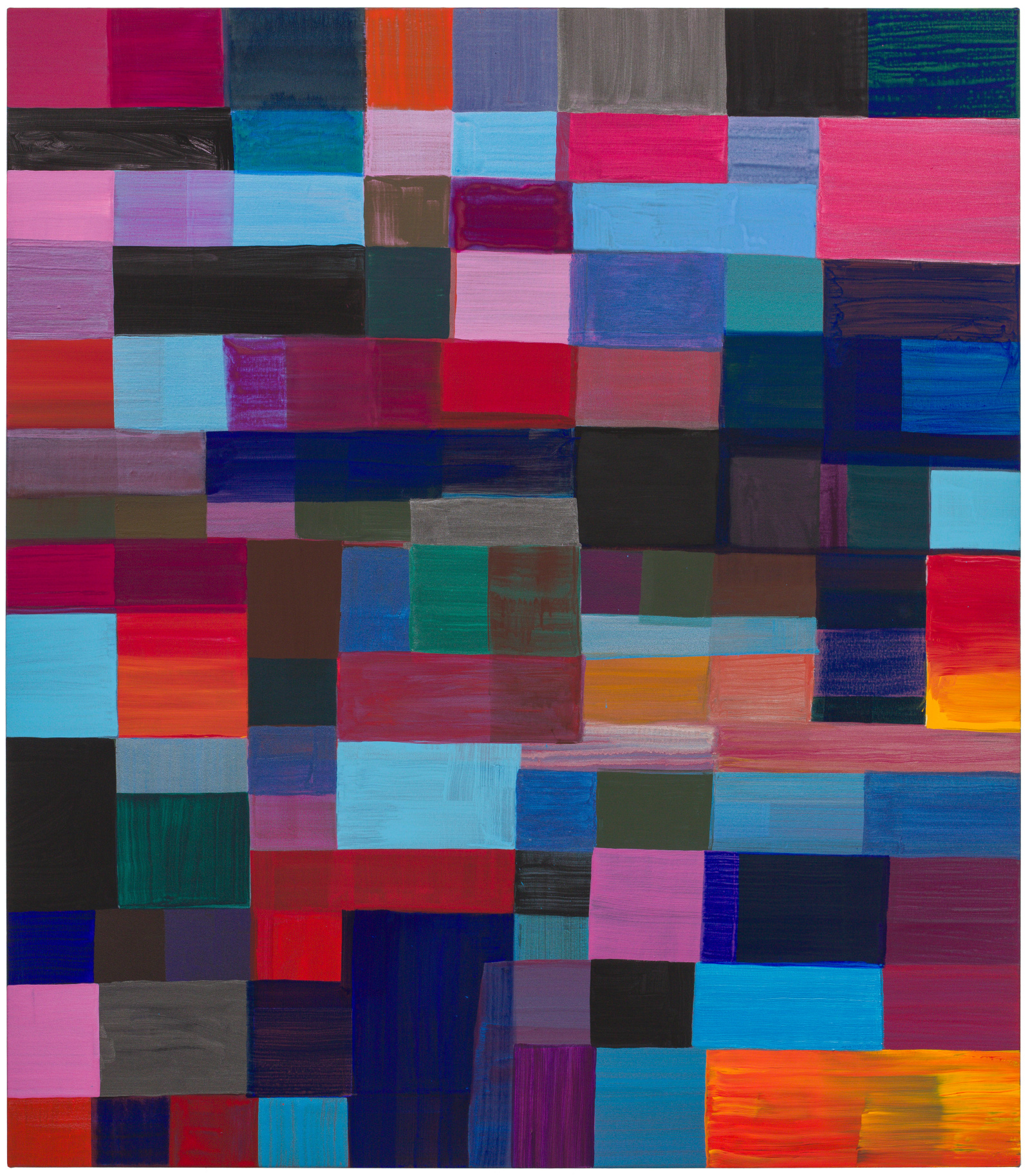 Sojourner Truth Parsons The end of the garden2025 Acrylic on canvas 124.5 x 106.7 cm 49 x 42 in