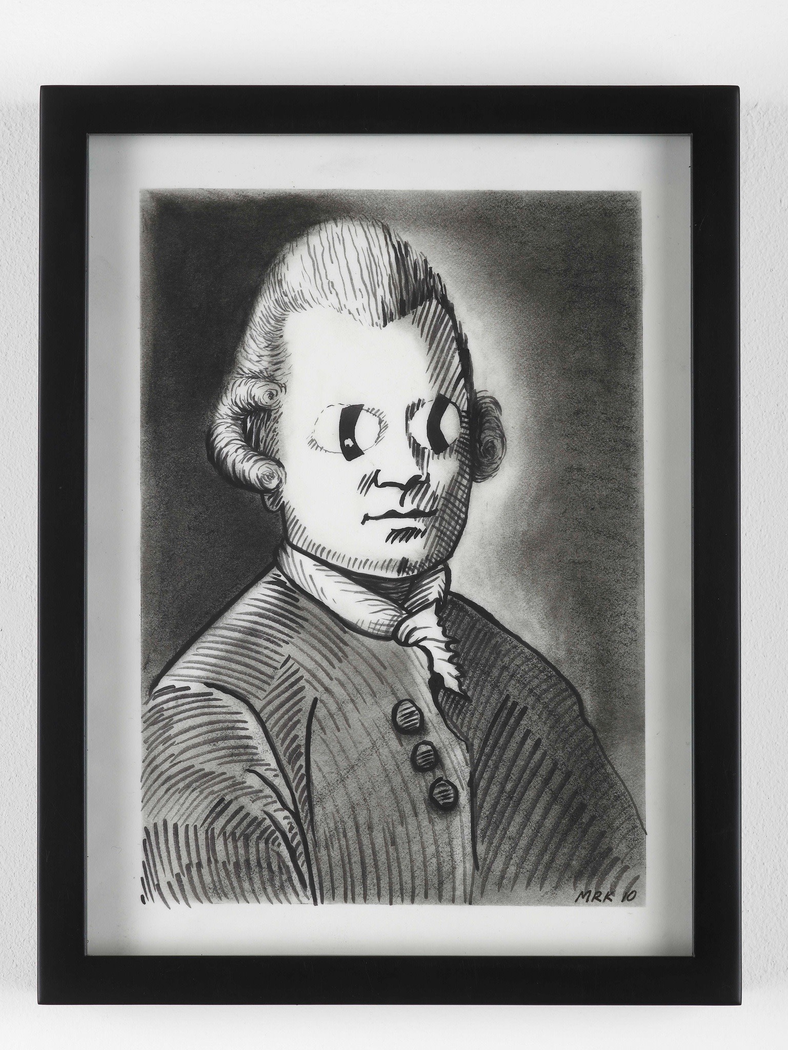 Mary Reid Kelley & Patrick Kelley Lessing2010 Ink and graphite on vellum 8 1/2 x 11 inches