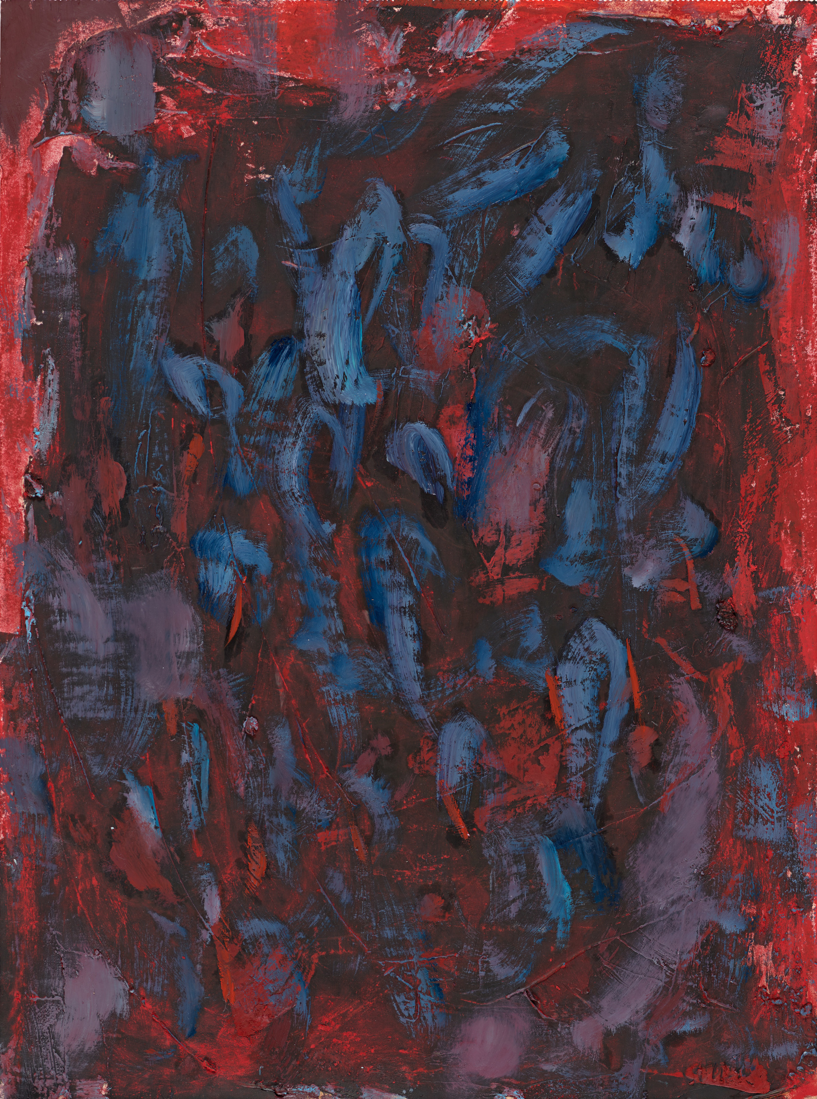 Sabine Moritz Dreamless I2020 Oil on paper 40 x 30 cm 15 3/4 x 11 3/4 in