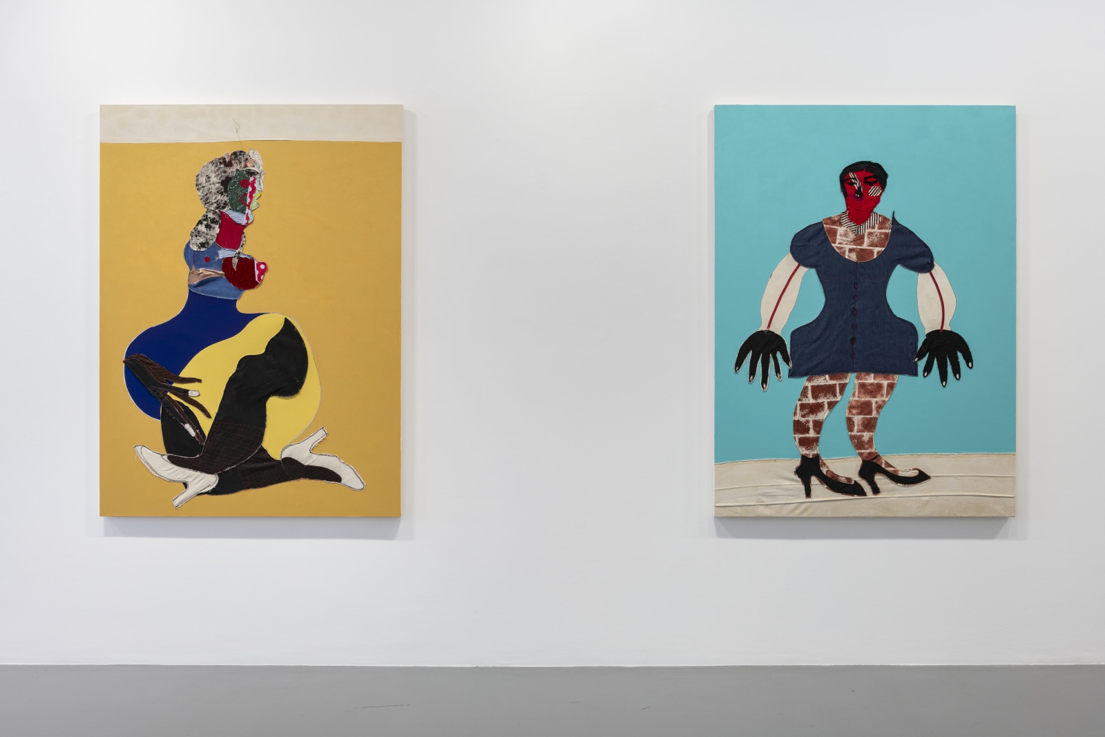 Tschabalala Self: Thigh High, Pilar Corrias, London, 2 October - 9 November 2019