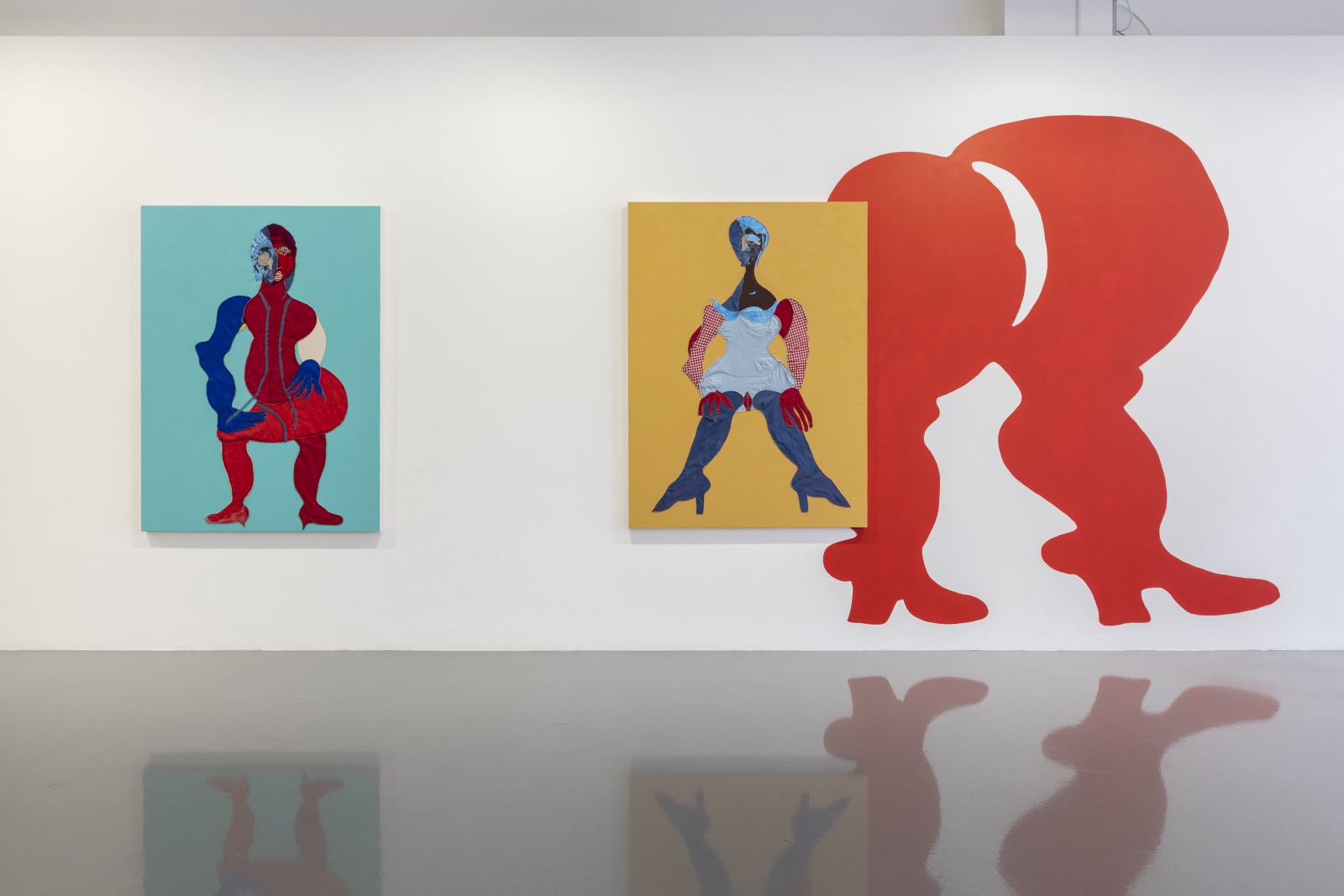 Tschabalala Self: Thigh High, Pilar Corrias, London, 2 October - 9 November 2019