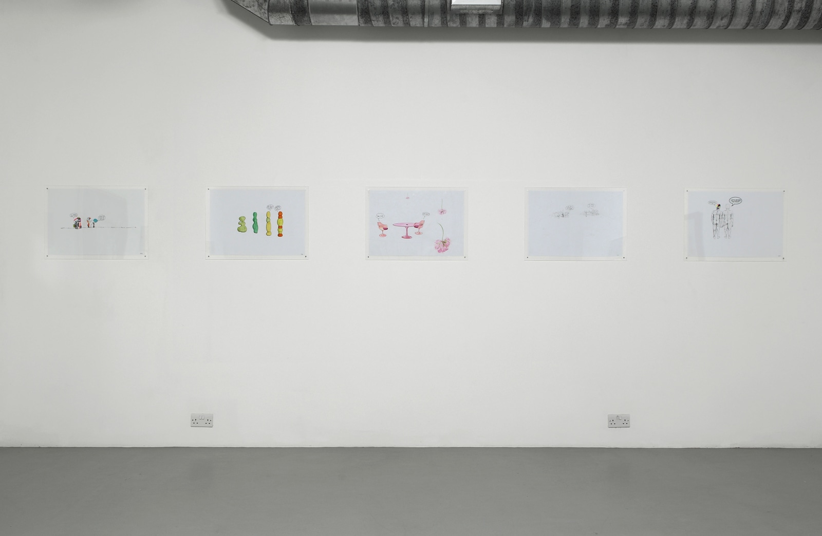 It’s fine as long as you draw but don’t film, Pilar Corrias, London, 4 May - 4 July 2009