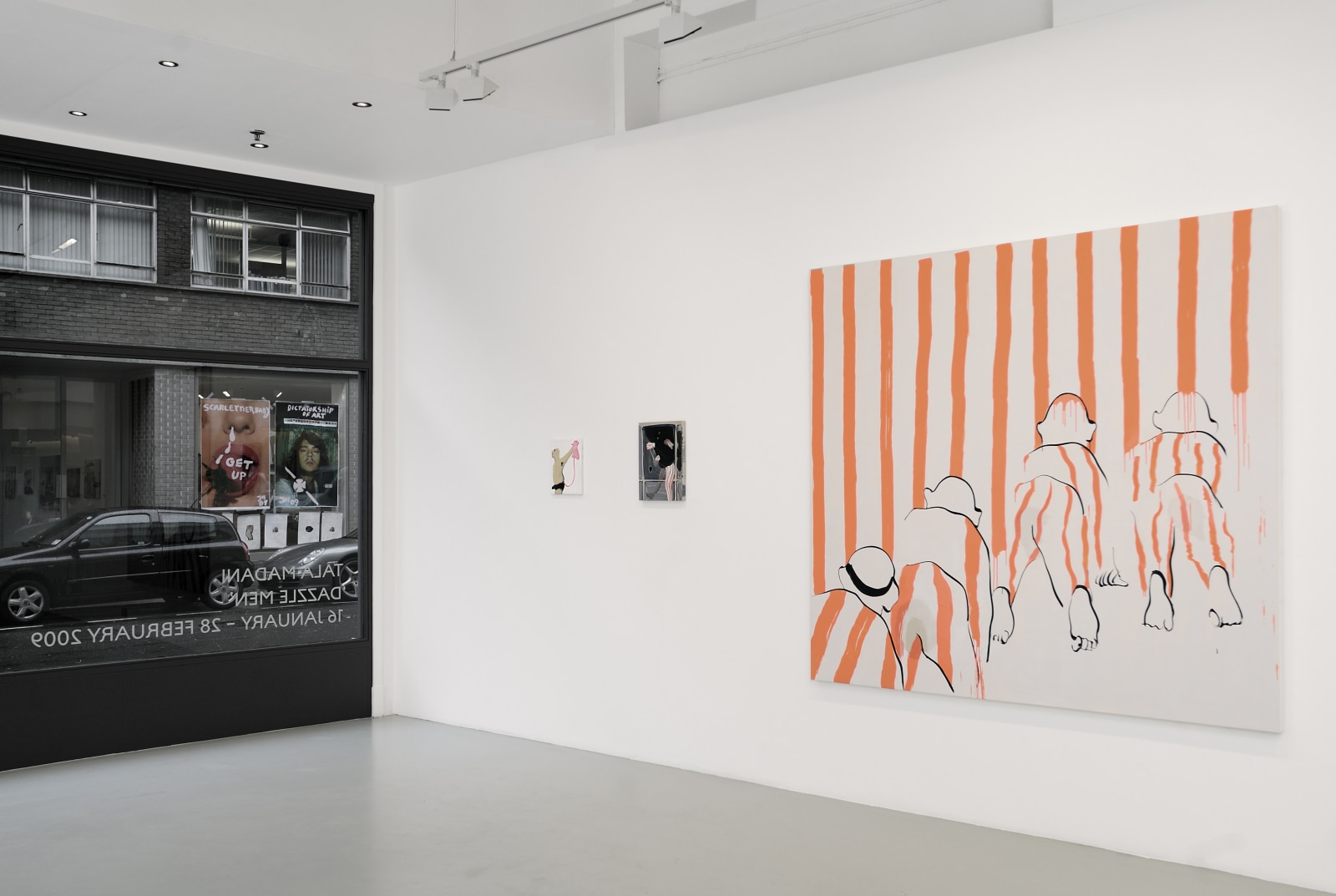 Tala Madani: Dazzle Men, Pilar Corrias, London, 15 January - 28 February 2009