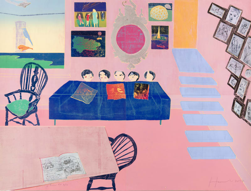 Tom Hammick Living Room, 2017