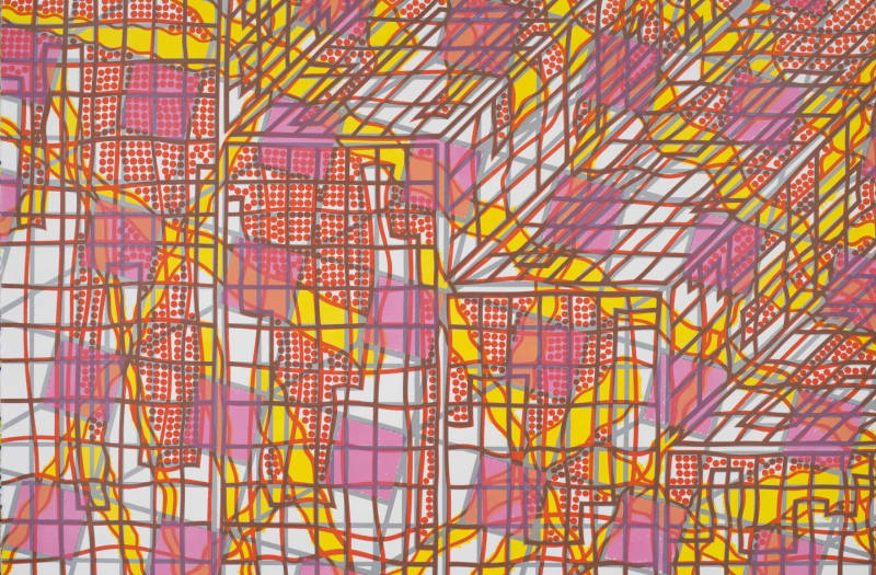 Bernard Cohen Mirror x 4 (1), 2008