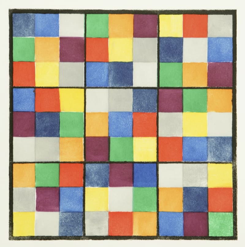 Tom Phillips Colour Sudoku, 2006