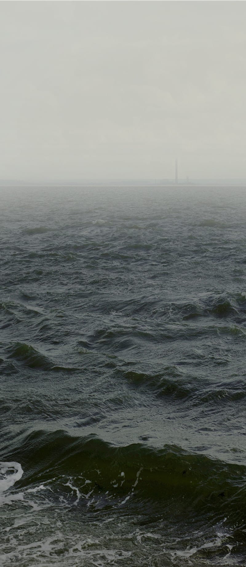 Nadav Kander Water III, part 2 (Shoeburyness towards The Isle of Grain), England, 2015