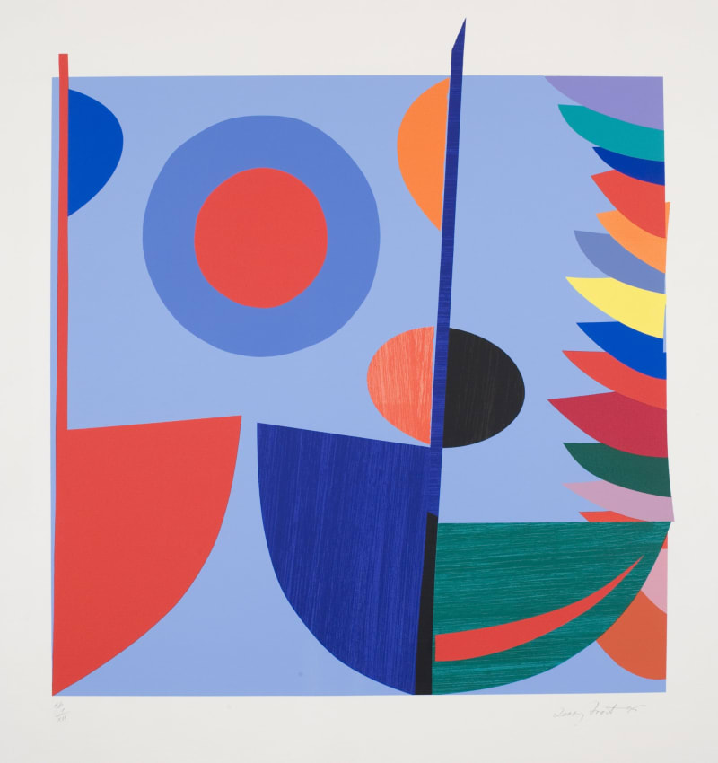 Terry Frost Newlyn Blue Q, 1995