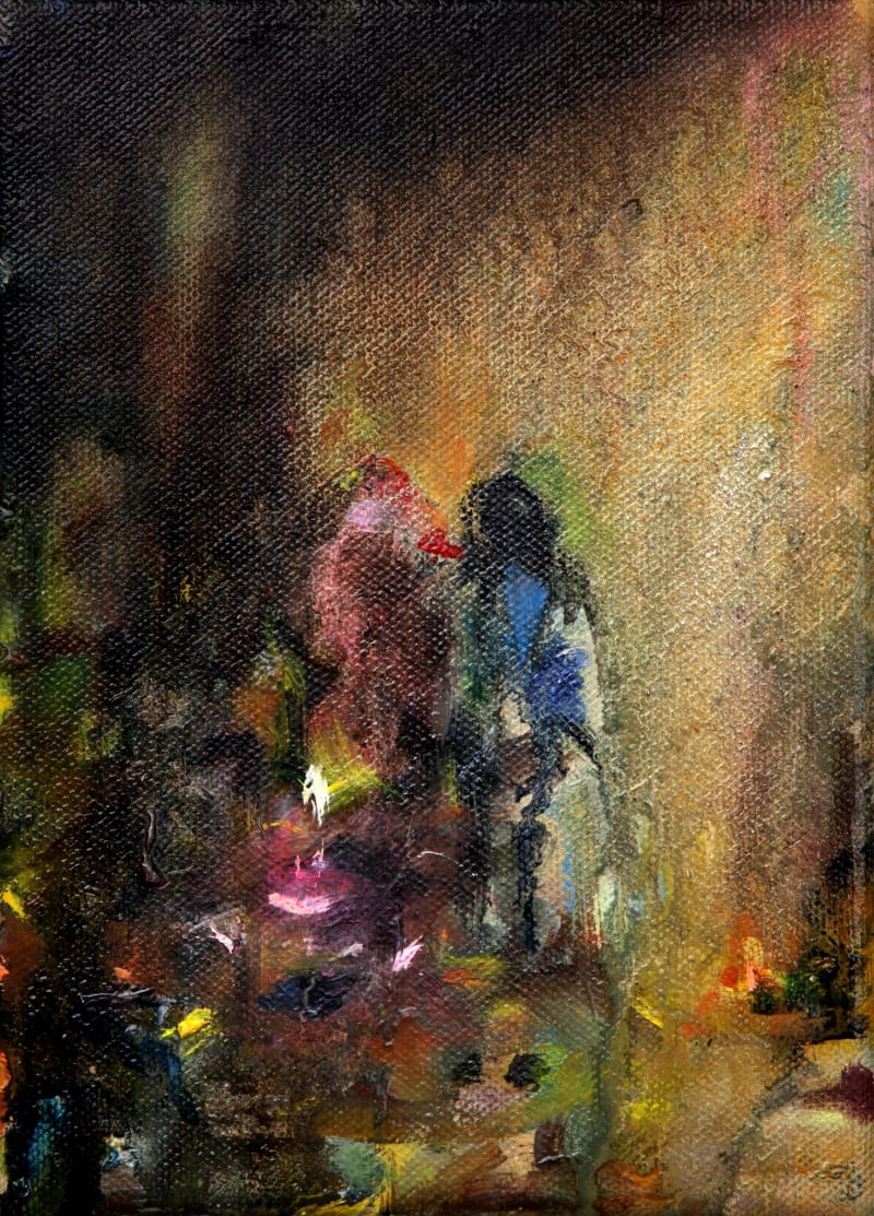 Anthony Daley Romancing like a couple, 2015