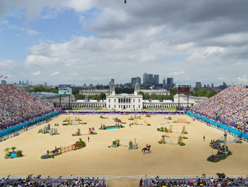 Simon Roberts Equestrian Jumping Individual, Greenwich Park, London, 8 August, 2012