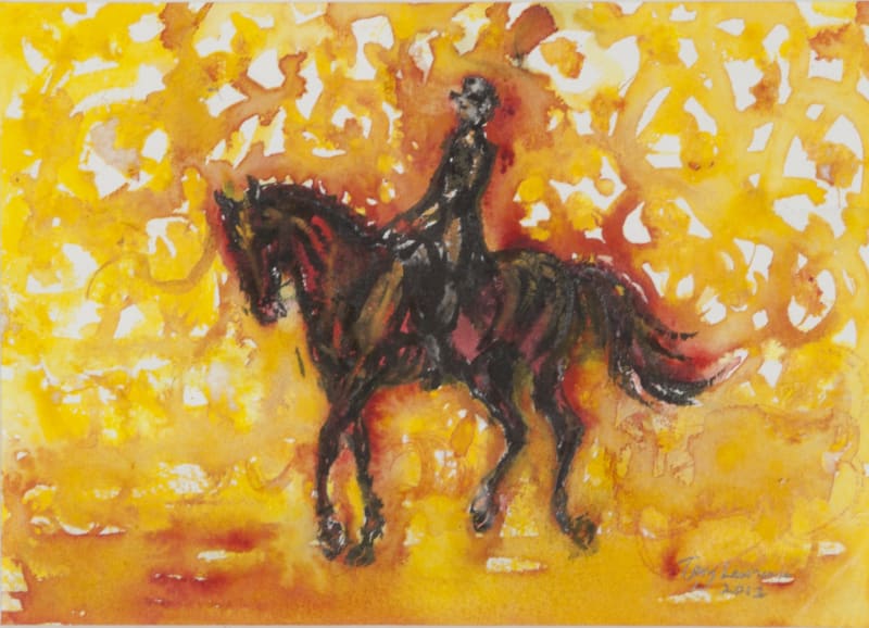 Tory Lawrence Dressage Horse & Rider 1, 2012