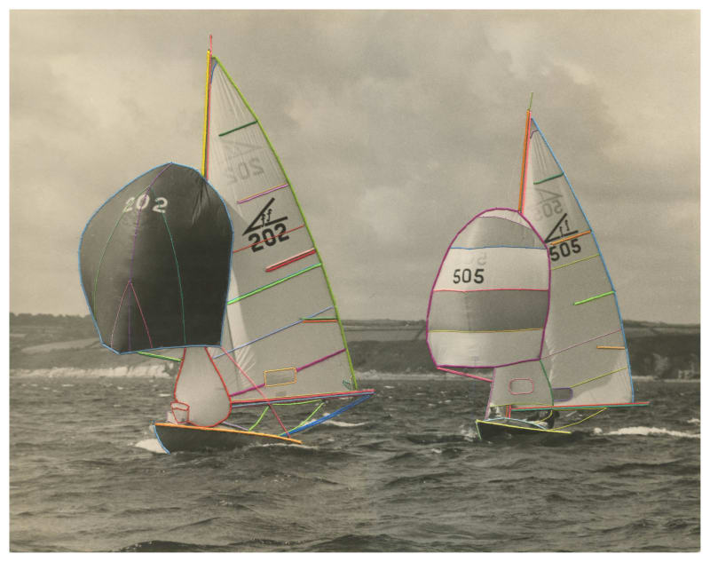 Julie Cockburn Baggywrinkles, 2022