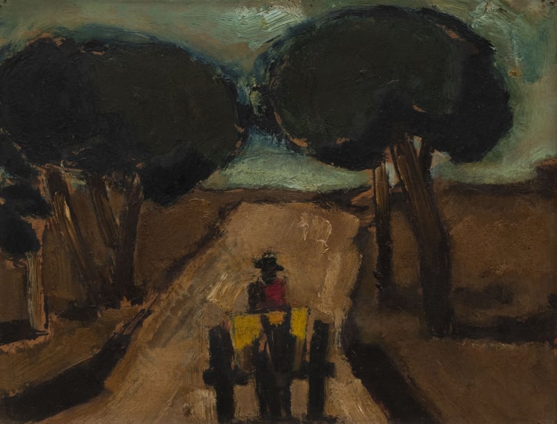 Josef Herman The Donkey Cart, c. 1964