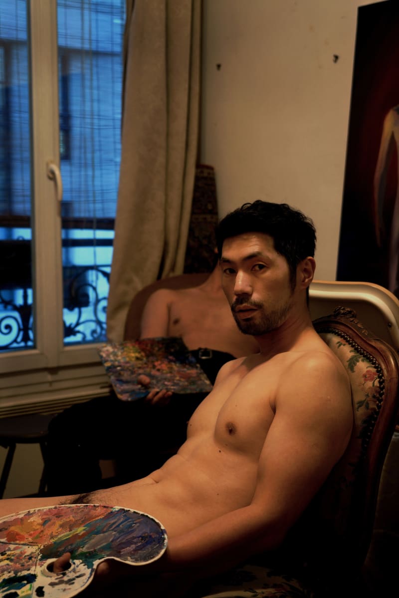 Shen Wei, Two Painters, 2023