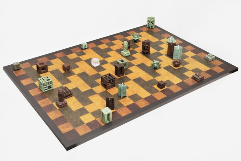 Tom Phillips The Game of Silence II, 1995